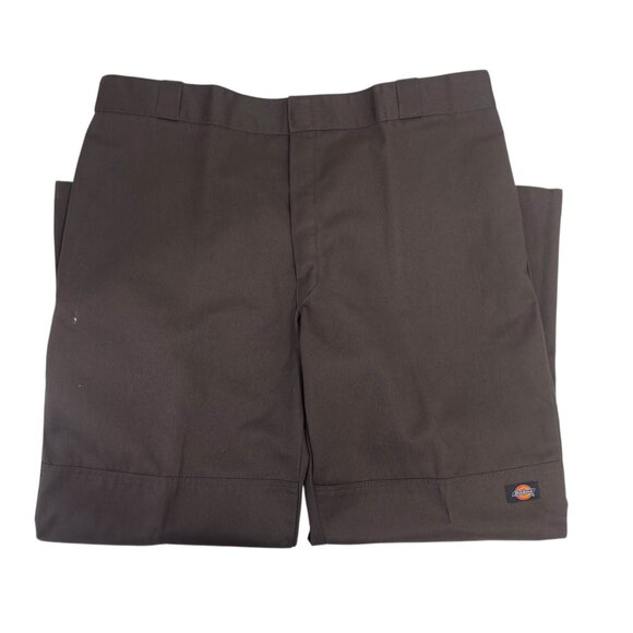 Dickies Mens Brown Loose Fit Flat Front Work Pant SZ 42X30  Industrial Wear - Picture 14 of 14